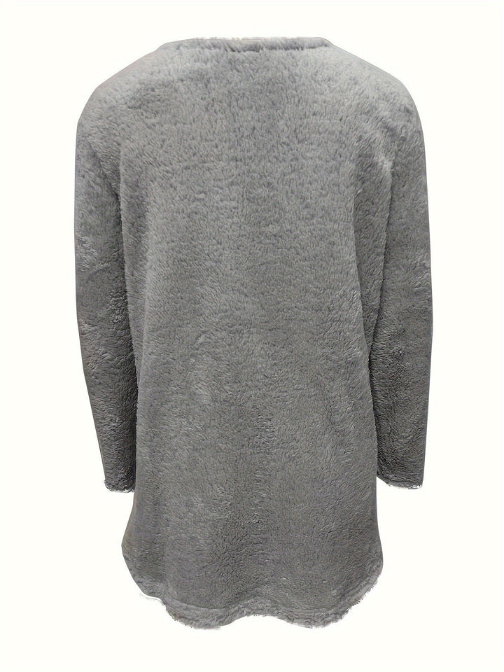 Unisex Fleece Sweatshirt Comfortable Relaxed Fit