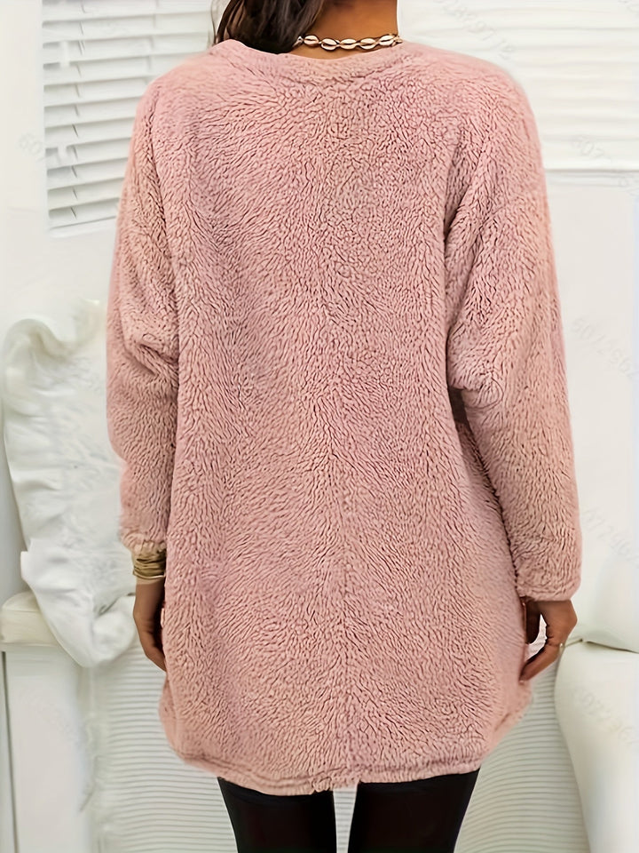 Unisex Fleece Sweatshirt Comfortable Relaxed Fit