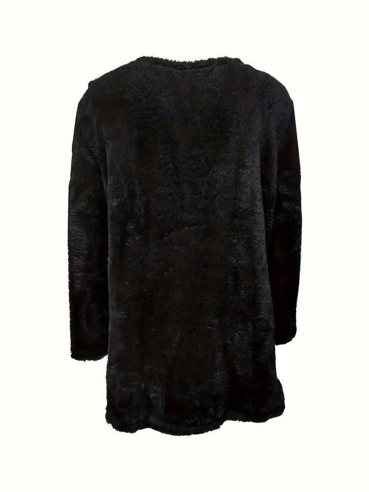 Unisex Fleece Sweatshirt Comfortable Relaxed Fit