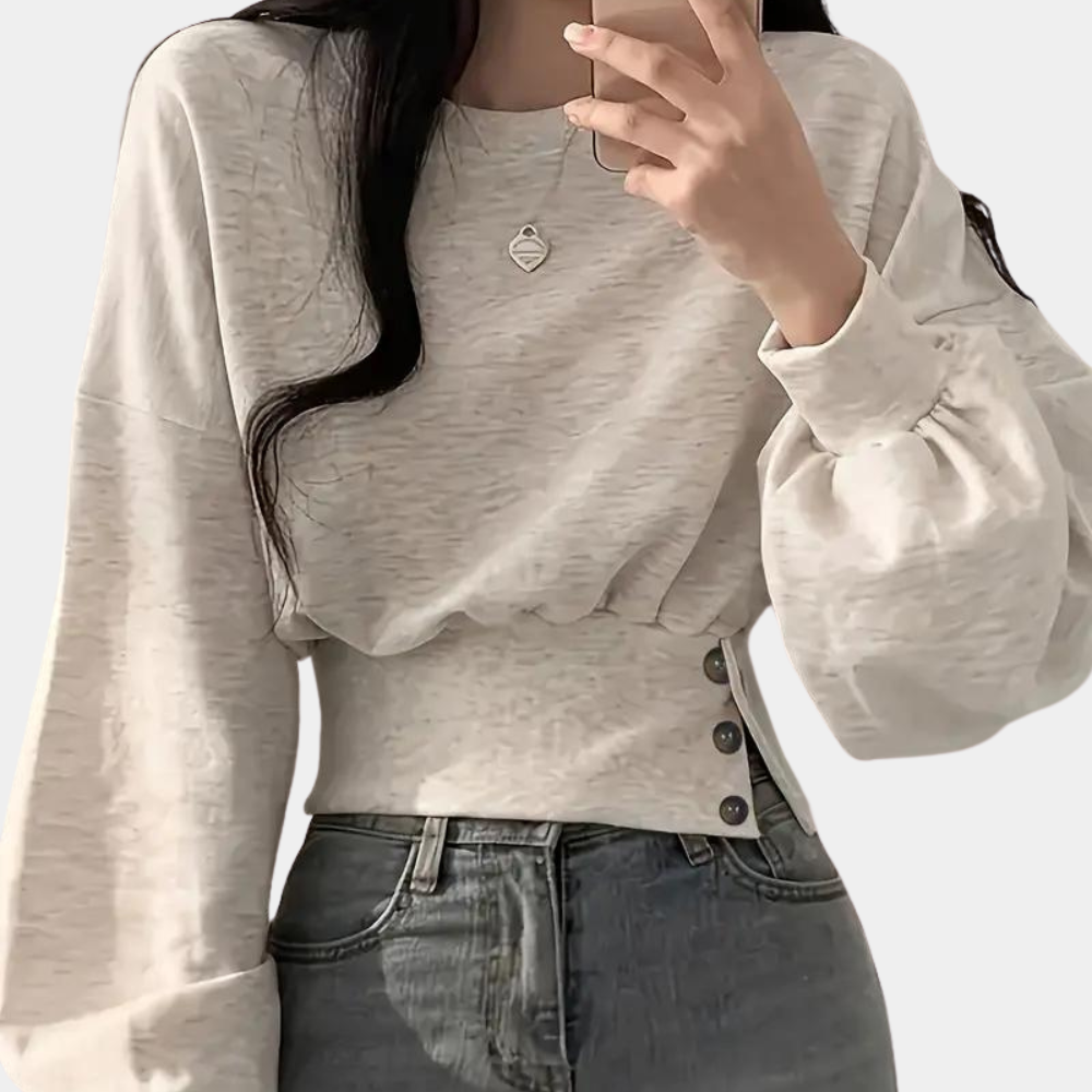 Womens Sweater Loose Fit Comfortable Knit - BritishMode
