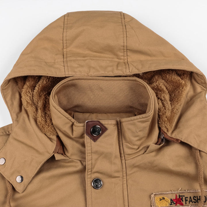 Mens Winter Jacket Comfortable StormChaser Fit