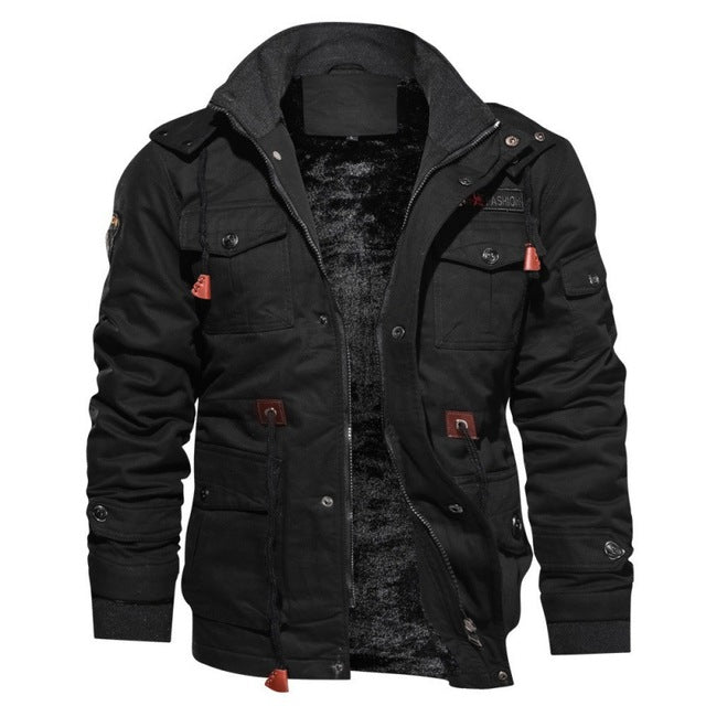 Mens Winter Jacket Comfortable StormChaser Fit - BritishMode