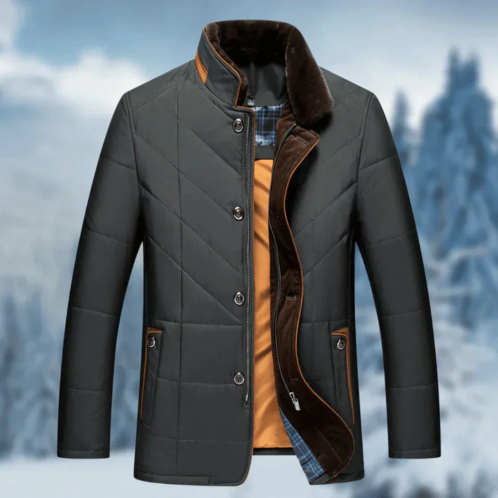 Mens Winter Jacket Insulated Comfortable Fit
