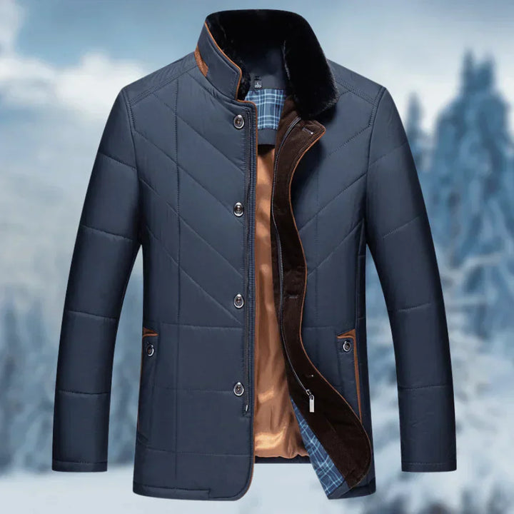 Mens Winter Jacket Insulated Comfortable Fit - BritishMode