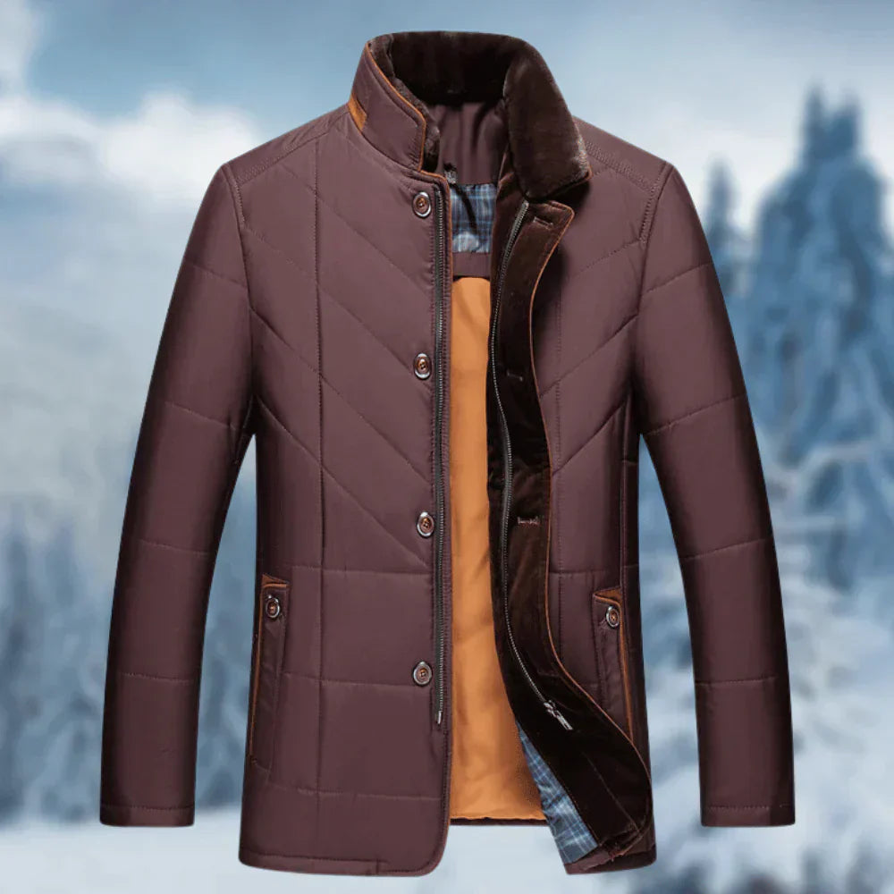 Mens Winter Jacket Insulated Comfortable Fit