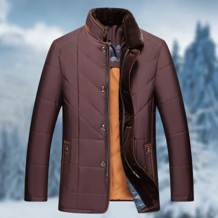 Mens Winter Jacket Insulated Comfortable Fit