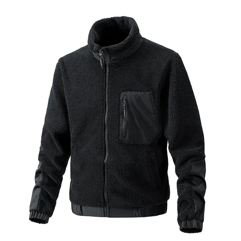 Mens Wool Coat Comfortable Fit