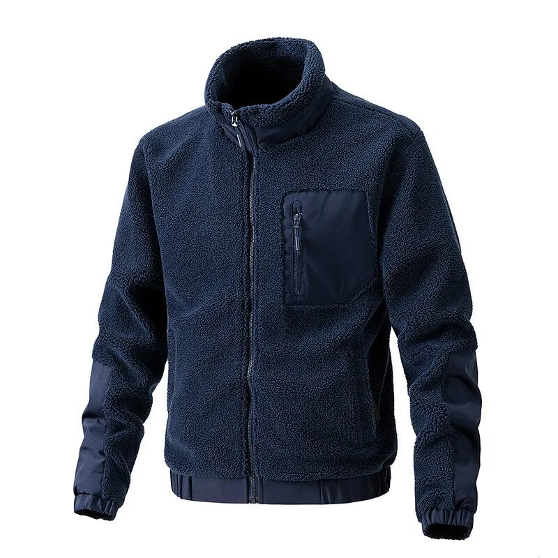 Mens Wool Coat Comfortable Fit
