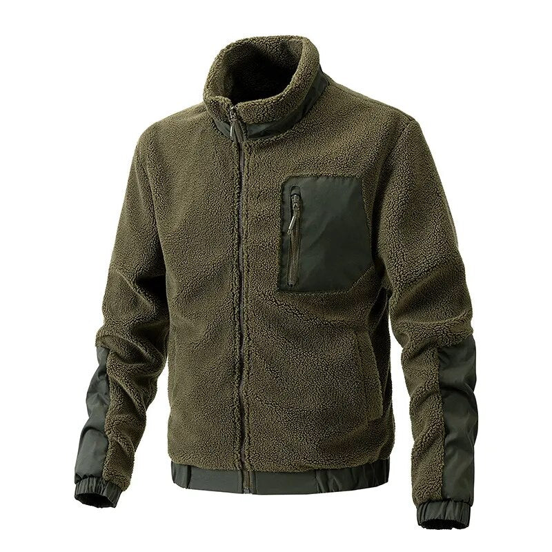 Mens Wool Coat Comfortable Fit