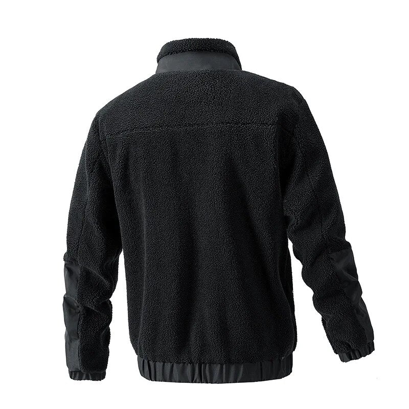 Mens Wool Coat Comfortable Fit
