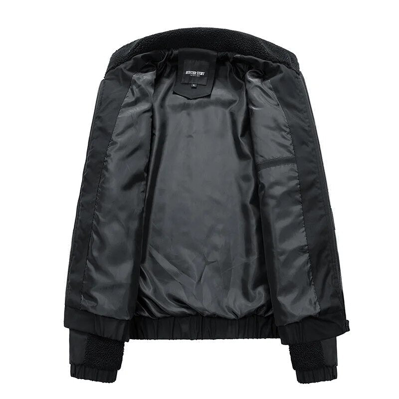Mens Wool Coat Comfortable Fit
