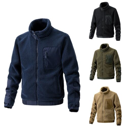 Mens Wool Coat Comfortable Fit