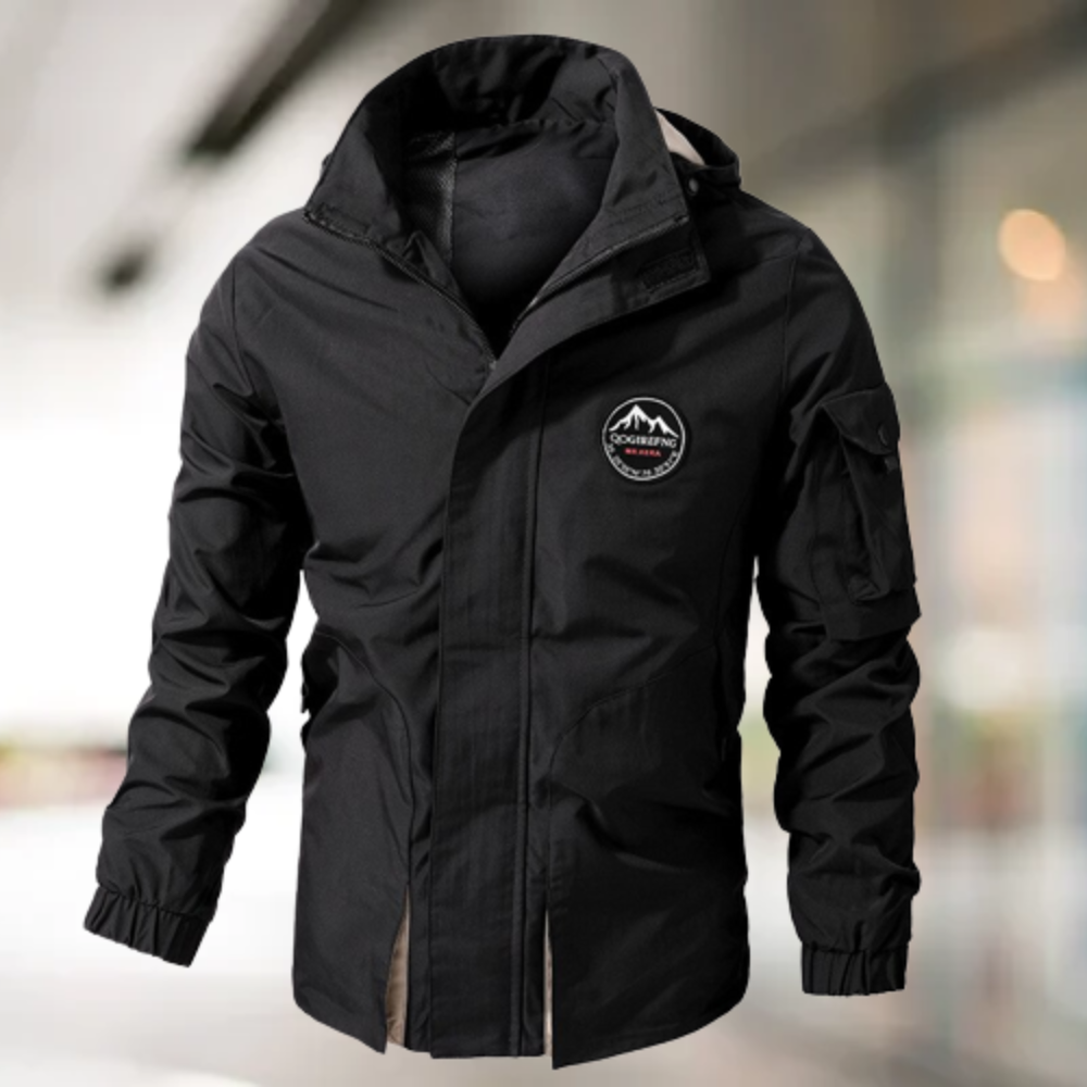 Mens Bomber Jacket Windproof Comfortable Fit