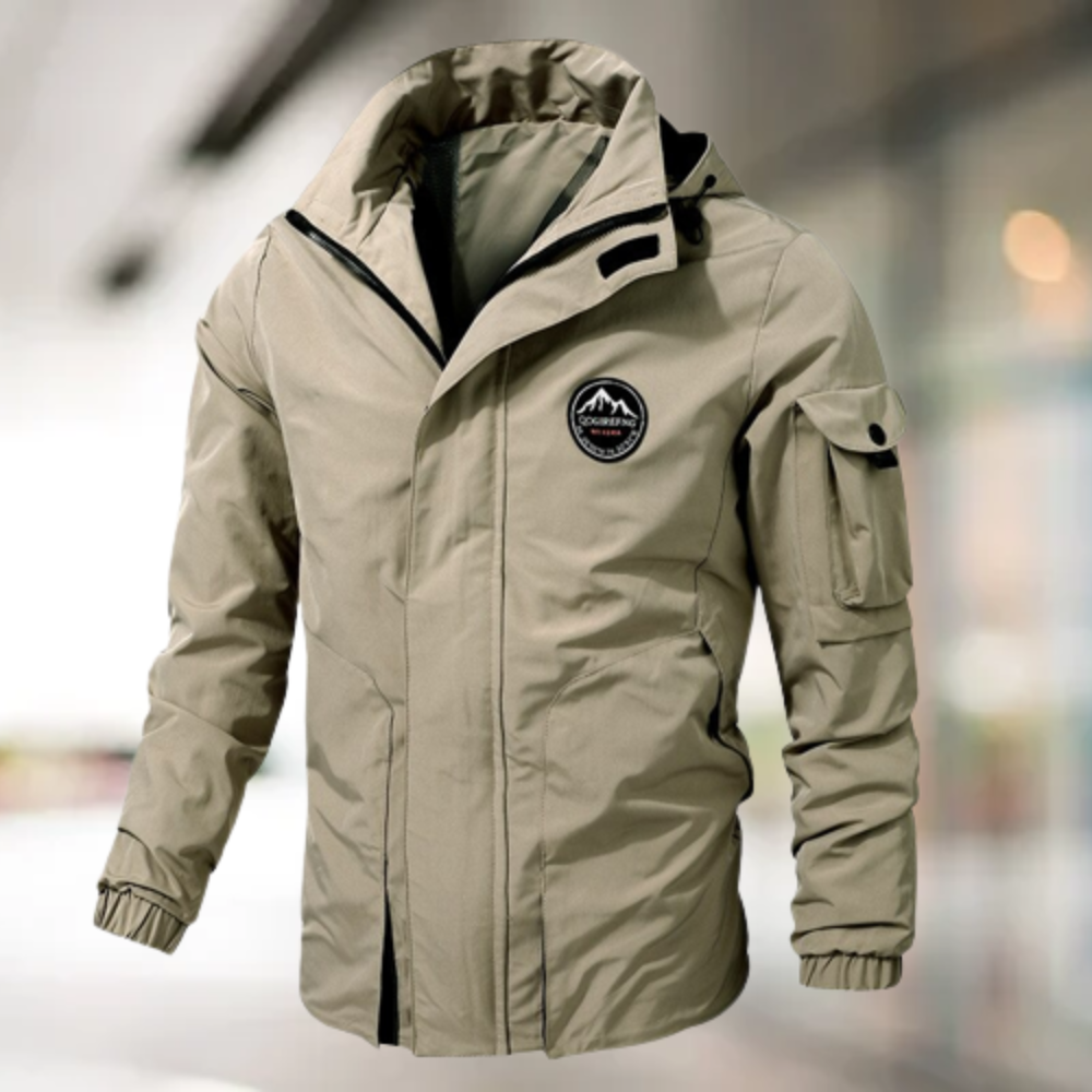 Mens Bomber Jacket Windproof Comfortable Fit