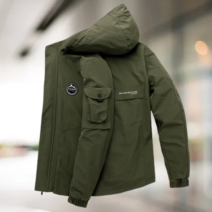 Mens Bomber Jacket Windproof Comfortable Fit