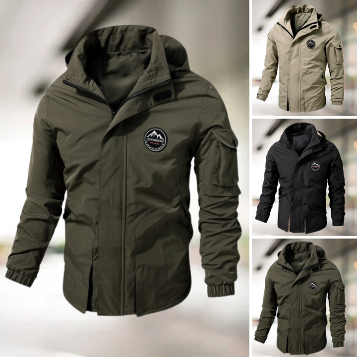 Mens Bomber Jacket Windproof Comfortable Fit