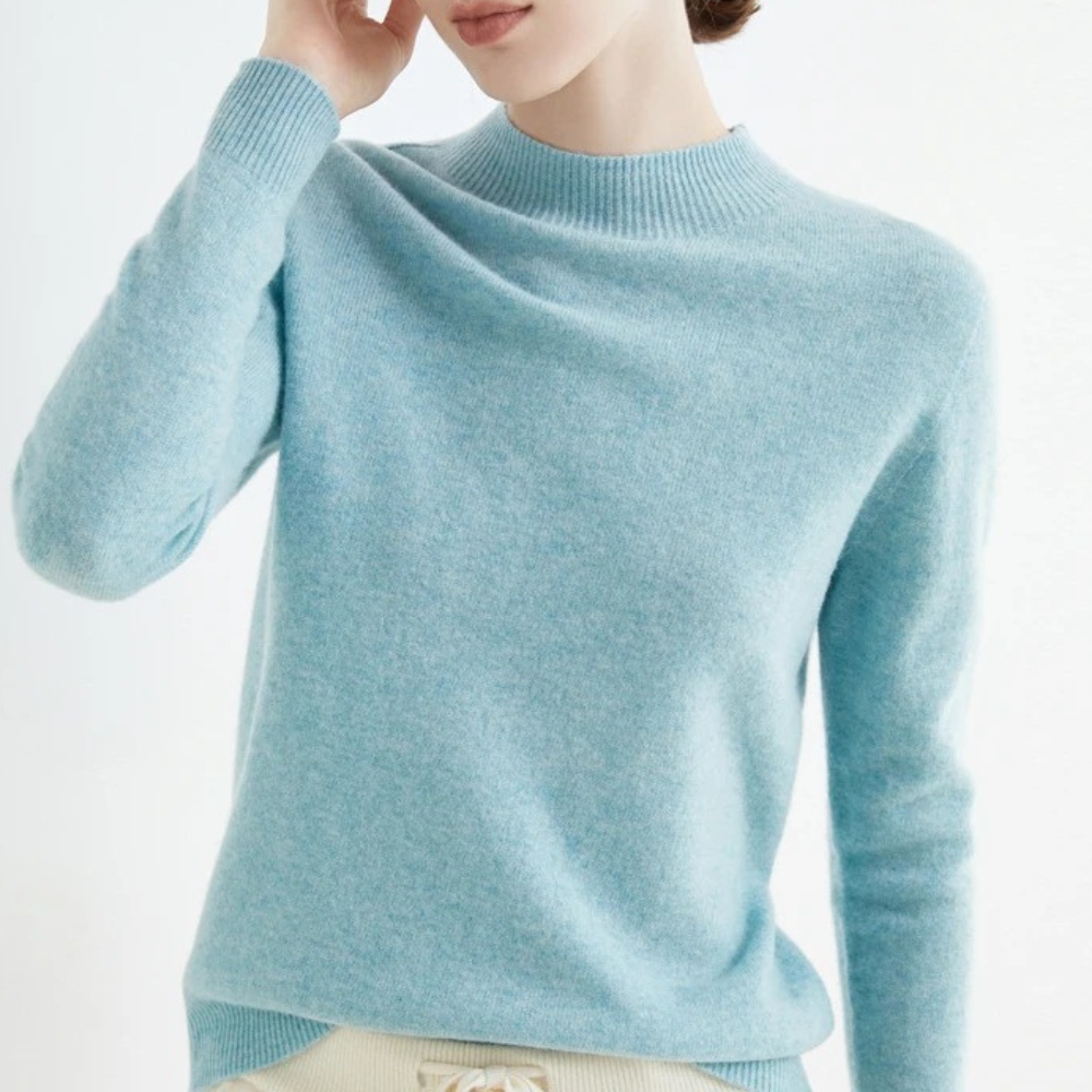 Womens Cashmere Knit Sweater Soft Warm Fit