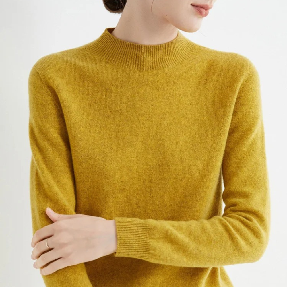 Womens Cashmere Knit Sweater Soft Warm Fit