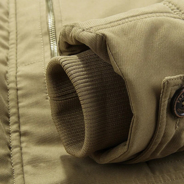 Mens Bomber Jacket Textured Diamond Pattern