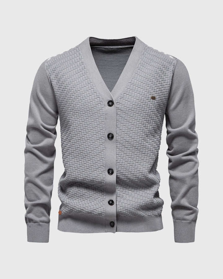 Womens Knit Cardigan with Buttons Classic Fit