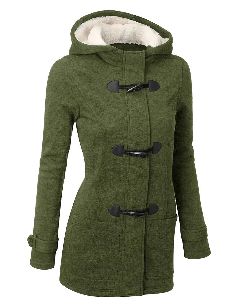 Womens Winter Coat Insulated Lining Cozy Fit - BritishMode