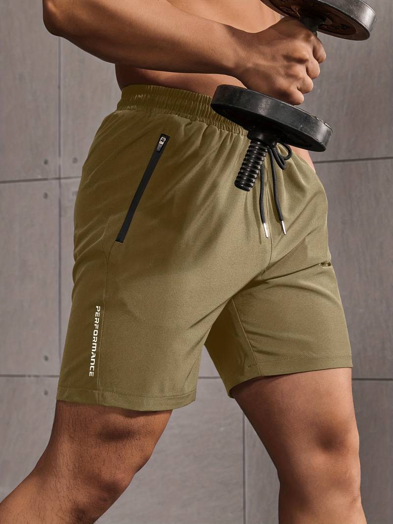 Mens Gym Shorts Quick-Drying Lightweight Fit