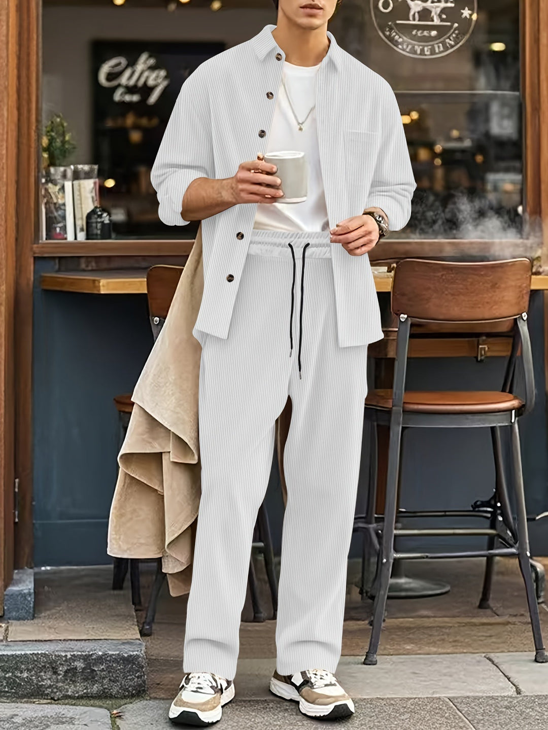 Mens Jogger Suit Comfortable Athletic Fit