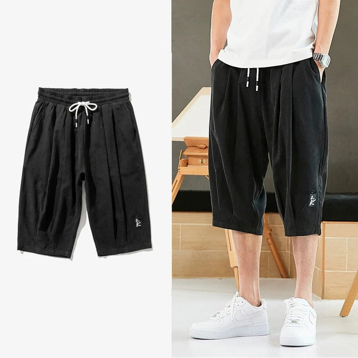 Womens Casual Fit Wide Leg Shorts