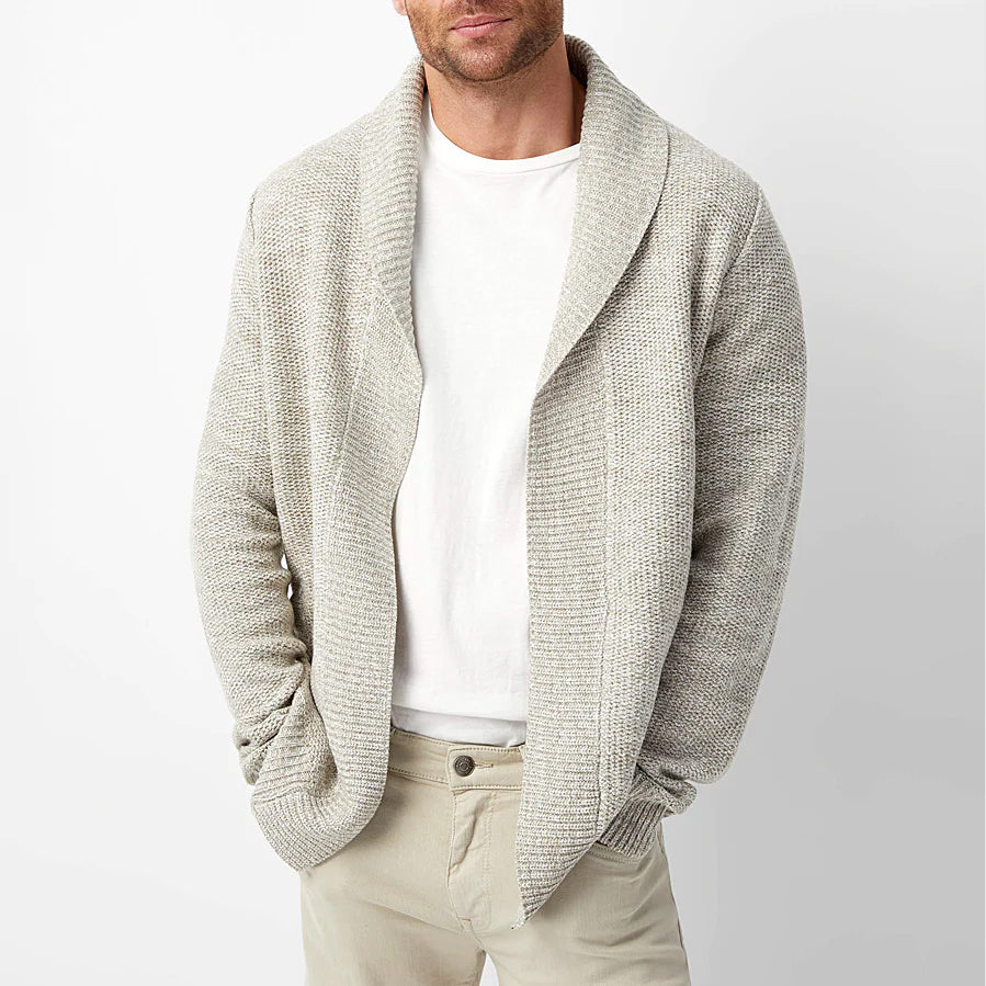 Mens Wool Sweater Crew Neck Classic Fit - BritishMode
