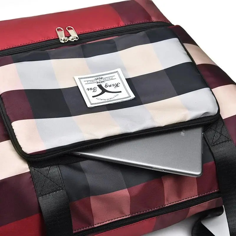 Unisex Collapsible Travel Duffel Waterproof Spacious Foldable