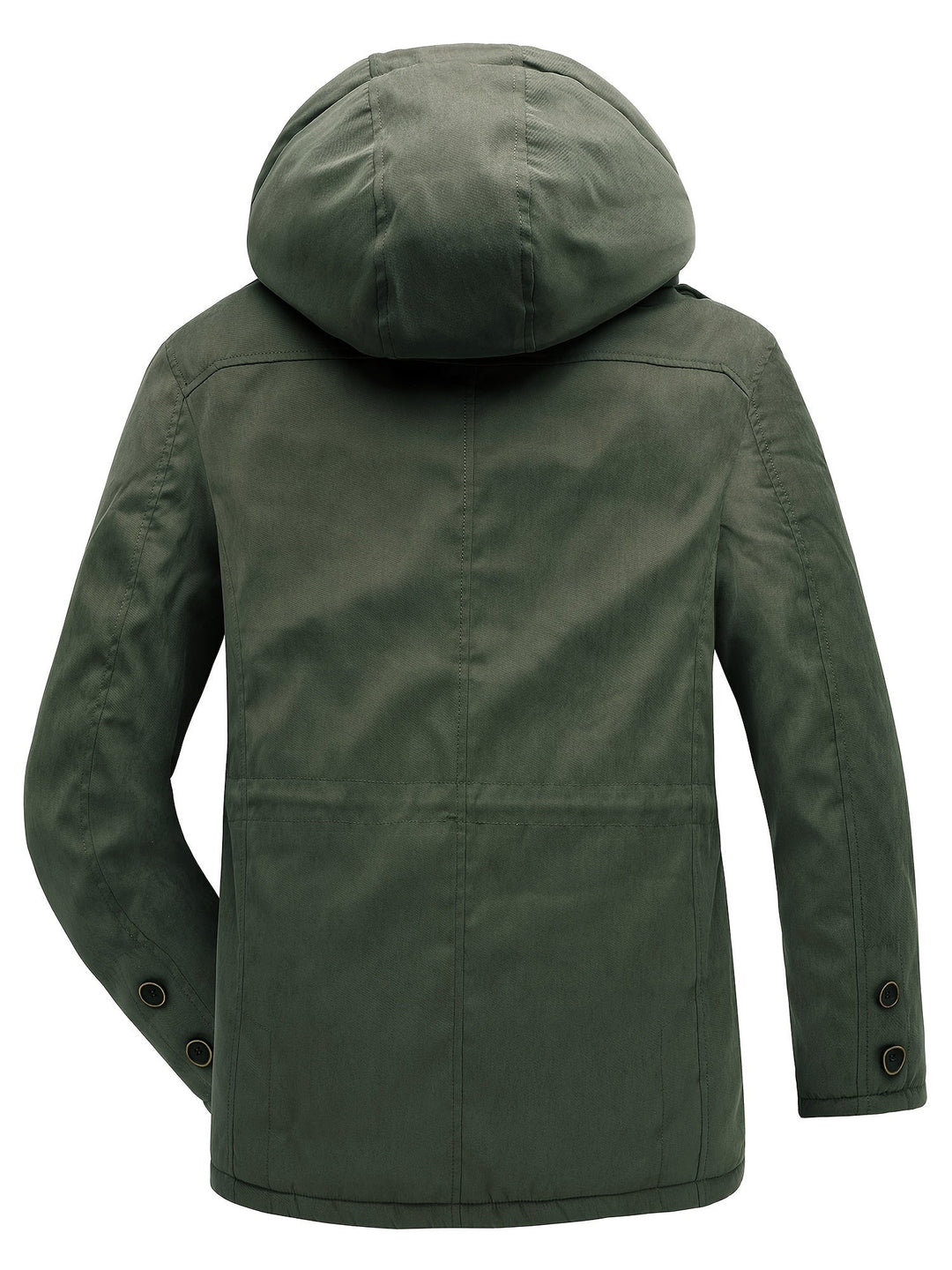Mens Thick Hooded Winter Jacket Insulated Warm