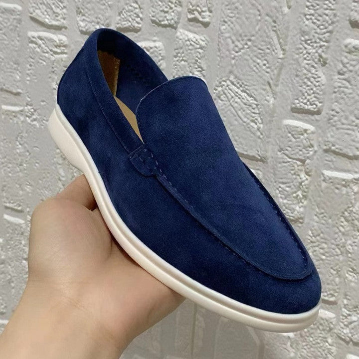 Womens Casual Loafers Flat Heel Comfortable Fit