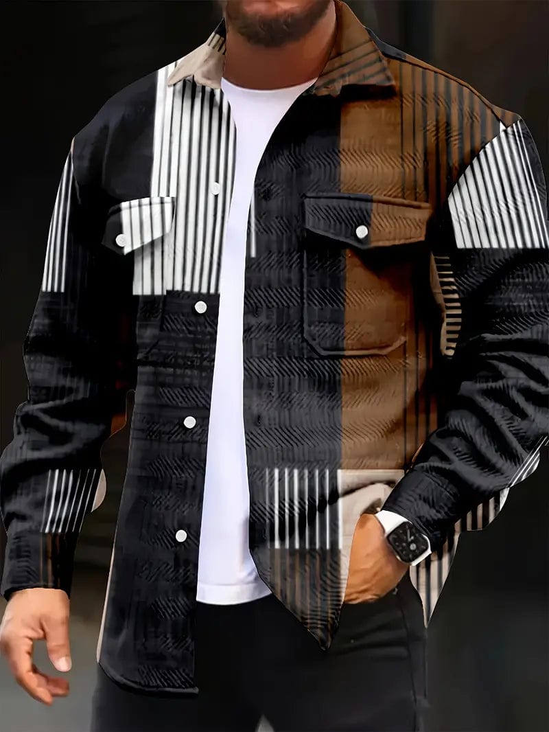 Unisex Casual Jacket Relaxed Fit - BritishMode