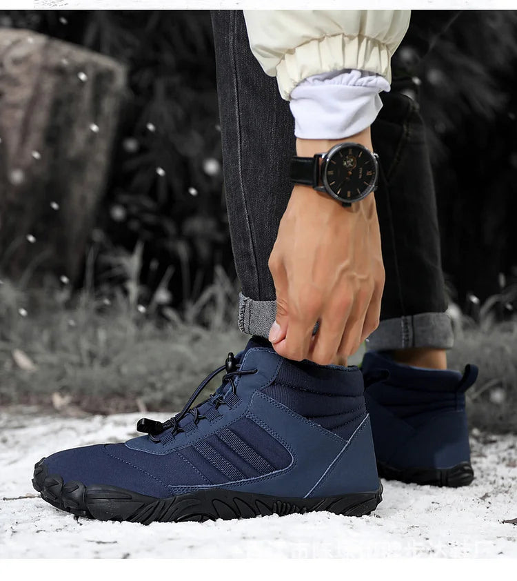 Unisex Waterproof Snow Shoes Durable Winter Footwear