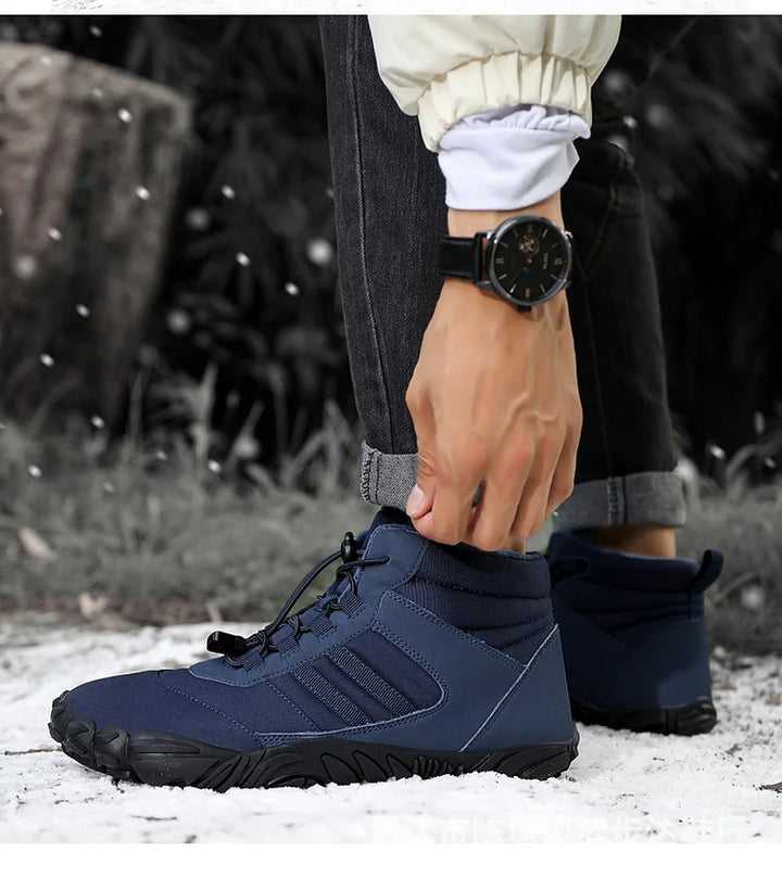 Unisex Waterproof Snow Shoes Durable Winter Footwear
