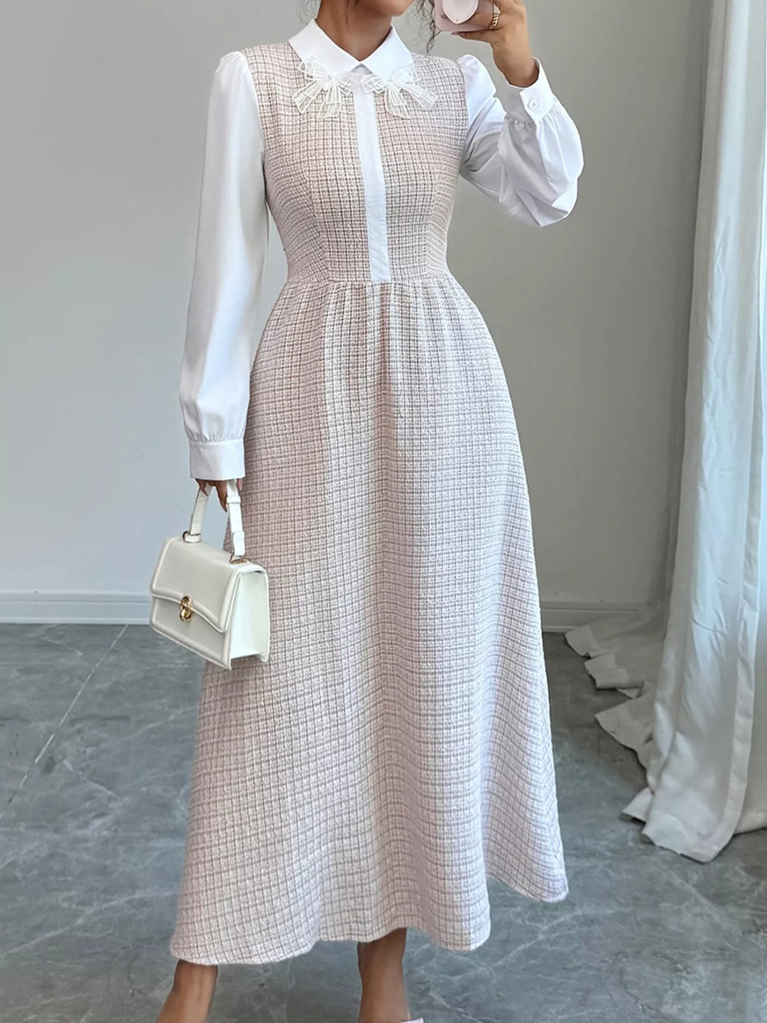 Womens Formal Work Dress Elegant Fit - BritishMode