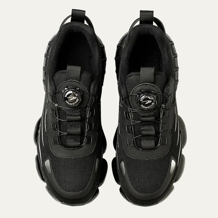 Mens Mesh Sneakers with Rotary Lacing System
