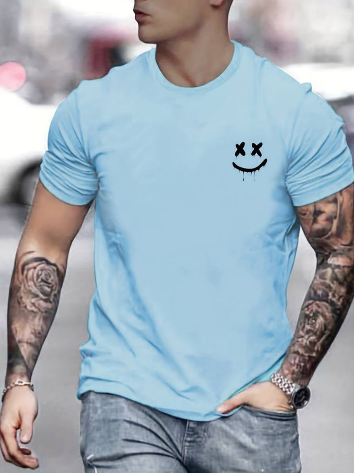 Unisex Crew Neck T-Shirt Cotton Graphic Print