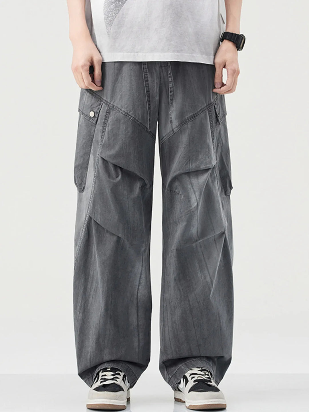 Mens Cargo Pants Comfortable Relaxed Fit - BritishMode