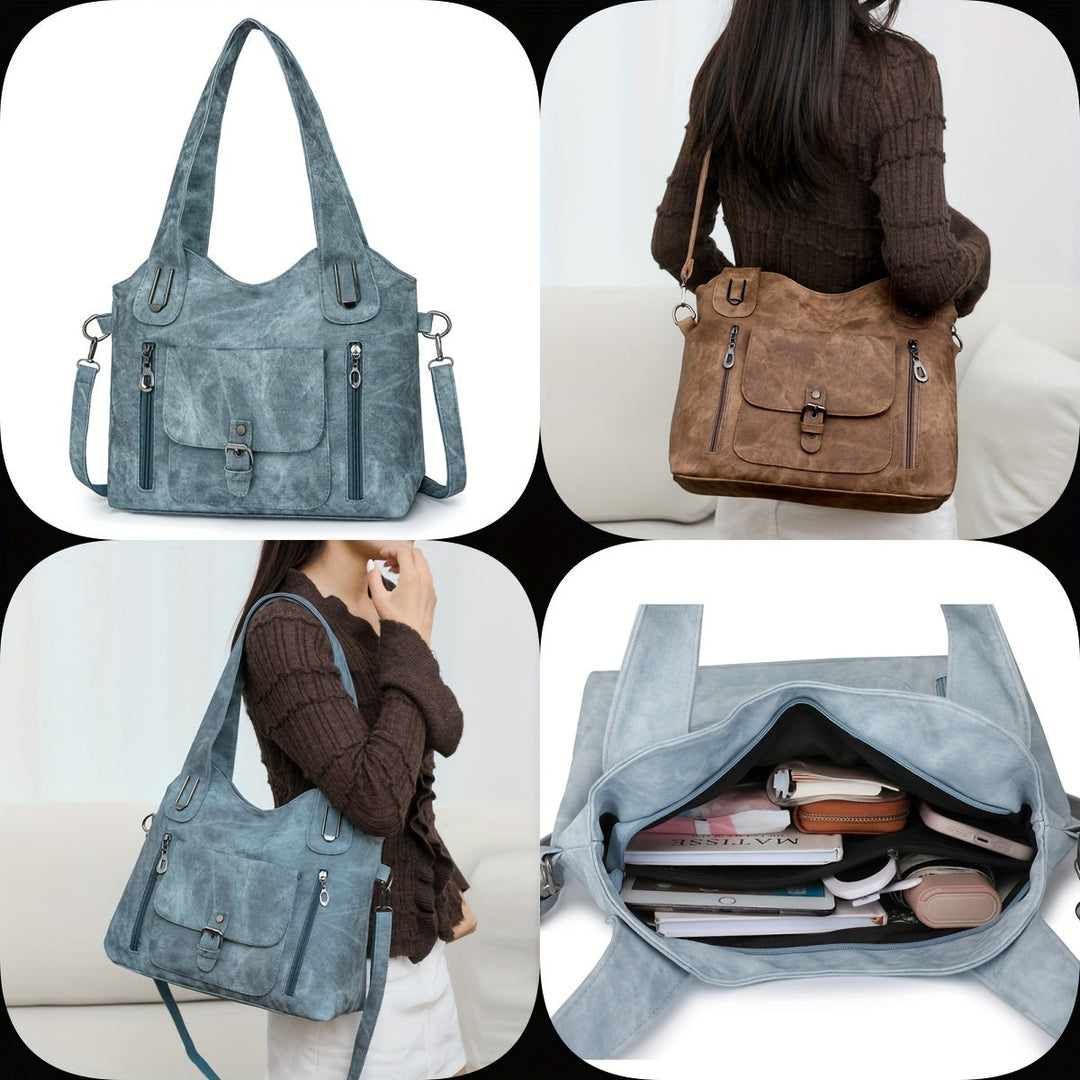 Womens Shoulder Bag Vintage Style Practical Elegant