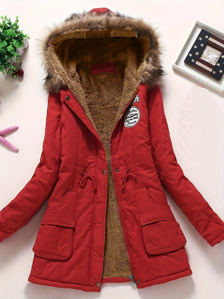 Womens Waterproof Winter Coat with Hood