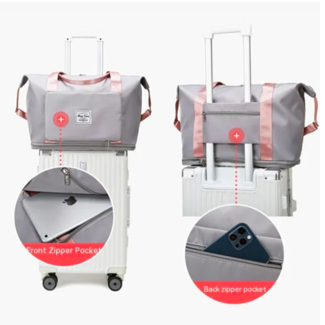 Unisex Foldable Travel Bag Lightweight Compact