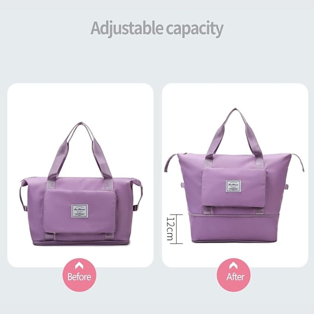 Unisex Foldable Travel Bag Lightweight Compact