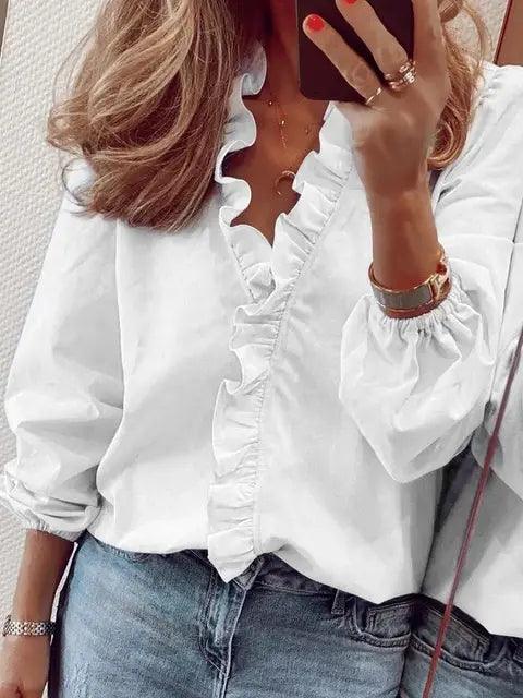 Womens Classic Blouse Stylish Regular Fit
