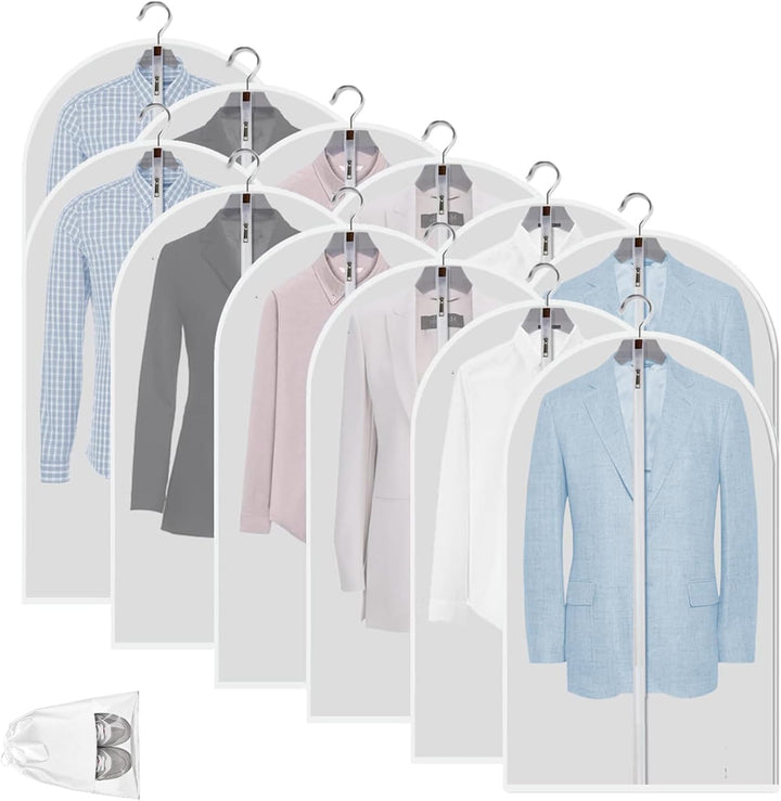 Garment Storage Bags Peva Dustproof Clothes Protectors Pack