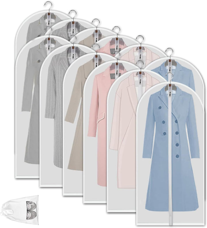 Garment Storage Bags Peva Dustproof Clothes Protectors Pack