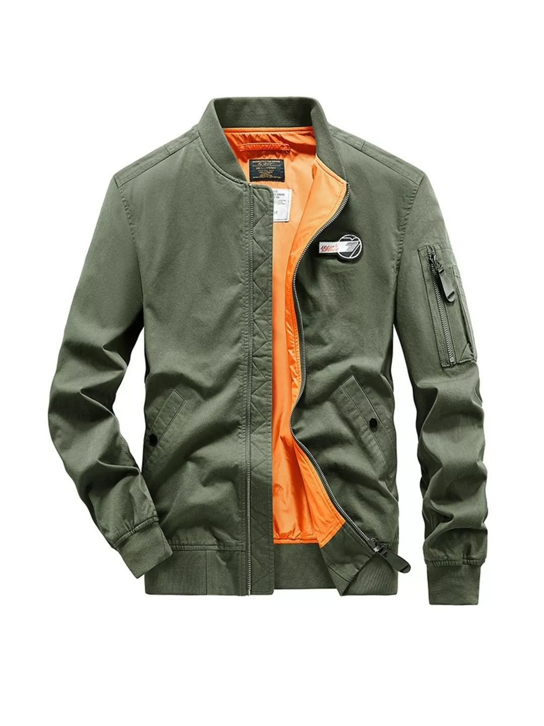 Mens Leather Jacket Classic Fit