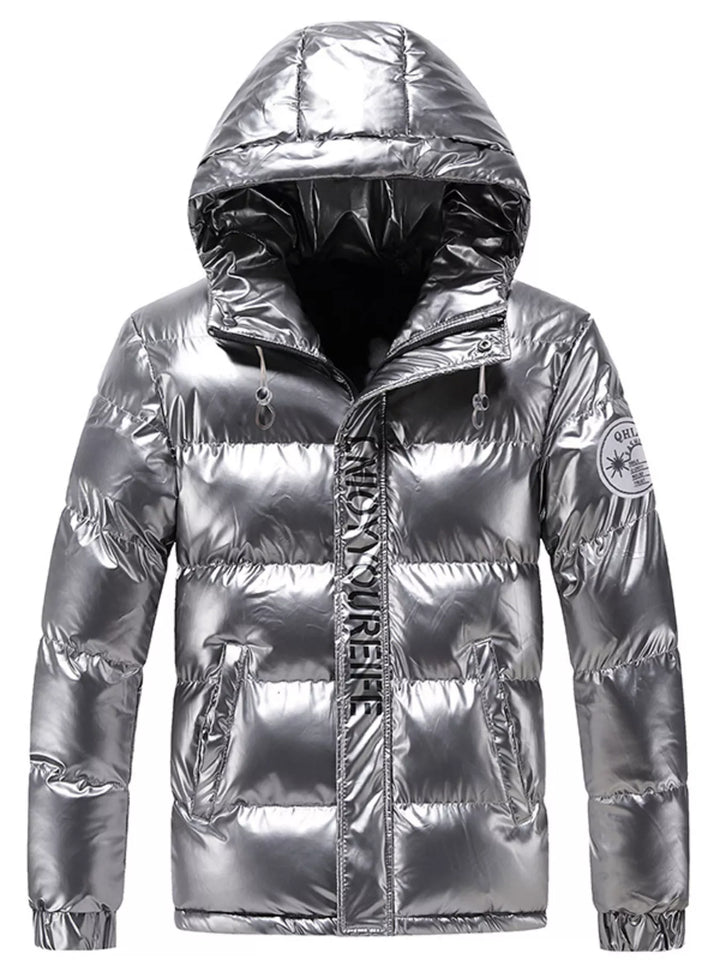 Mens Insulated Puffer Coat Big and Tall Fit