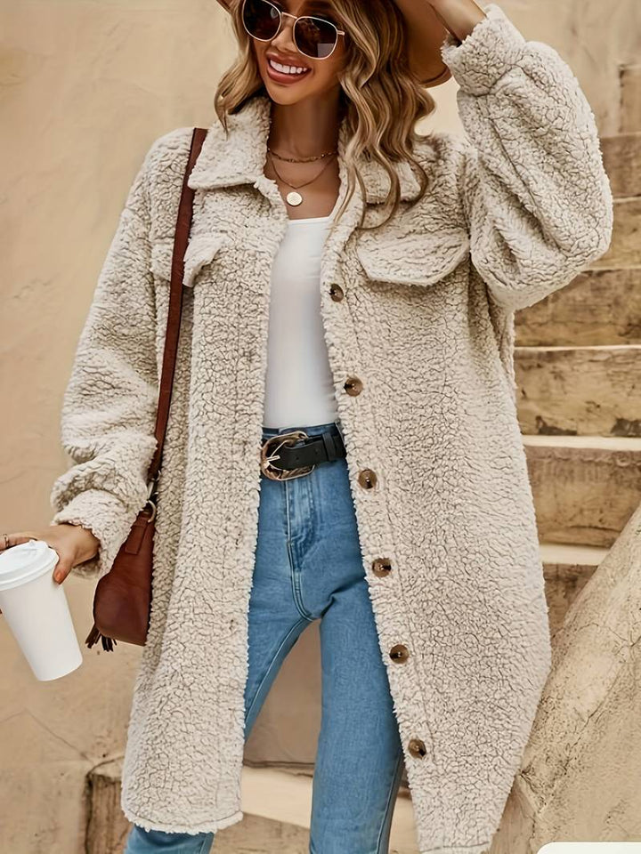 Womens Teddy Jacket Cozy Fit - BritishMode