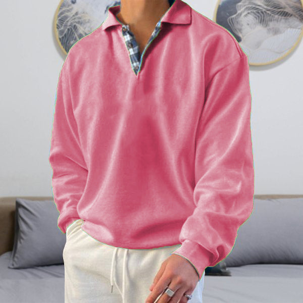 Mens Casual Lightweight Cashmere Knit Sweater